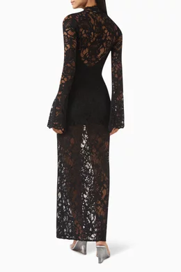 chinese dress ladies Rarri Lace Mini Dress