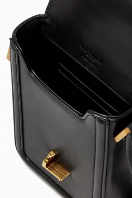 【送関込】Saint Laurent☆Leather Solferino Bag Buy SAINT LAURENT Black Mini Solferino Bag in Smooth Leather