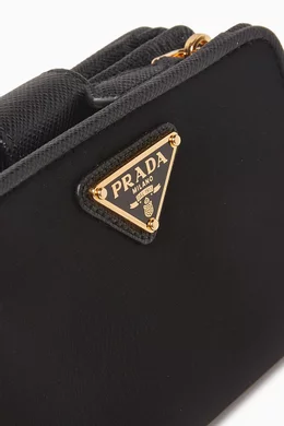 Prada flap wallet online