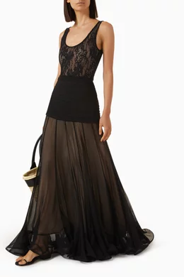 【関税込み】ZIMMERMANN ILLUSTRATION FLOUNCE SKIRT Illustration Flounce Skirt | ZIMMERMANN – Marissa Collections