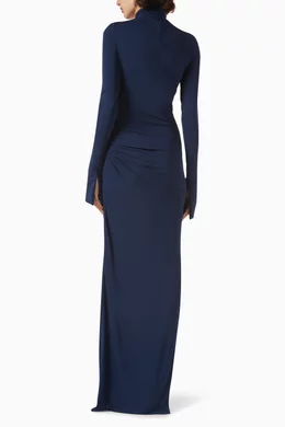 halston jersey dress Halston Heritage Draped Jersey Dress main image 1