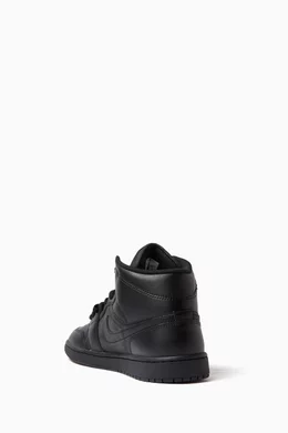 Air jordan 1 mid leather discount
