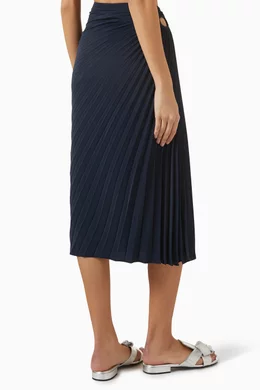 Kenzo pleated midi skirt clearance