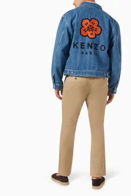 Kenzo flower tag jacket online