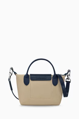 Buy Longchamp Neutral XS Le Pliage Collection Crossbody Bag in