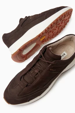Buy Bally Brown Dressy Slip on Sneakers in Nubuck For Men Online Ounass Saudi