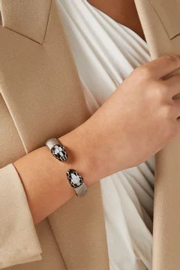 Buy BVLGARI Grey Serpenti Forever Bracelet in Snakeskin Leather Metal For Women Online Ounass Saudi
