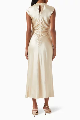 reformation veida silk dress Veida Silk Dress