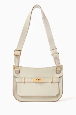 Buy Hermès Pre-Loved Neutral Unused Mini Jypsiere Bag in Evercolor