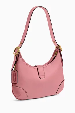 Buy Coach Pink Hamptons Hobo Bag in Glovetanned Leather For
