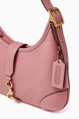 Buy Coach Pink Hamptons Hobo Bag in Glovetanned Leather For Women