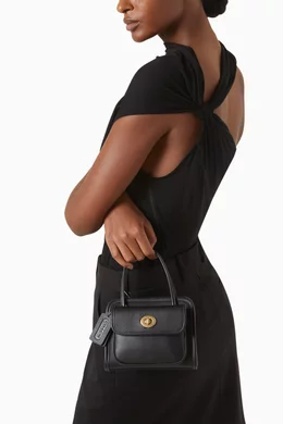 Buy Coach Black Safari Tote Bag in Glovetanned Leather For Women