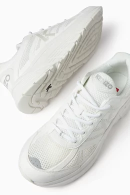 Buy KENZO White Pace Sneakers in Mesh For Men Online