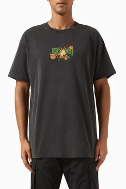 Buy Kith Black x Marvel Green Goblin Vintage T-shirt in