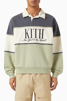 トップス kith nelson collared pullover Kith Nelson Collared Pullover Light Heather Grey Men's