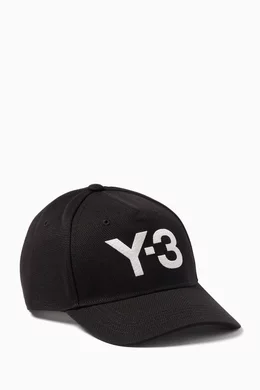 Graphic Cap - Y-3 - Cotton - Black