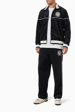 Buy Billionaire Boys Club Black Track Jacket in Velour For Men Online Ounass Saudi