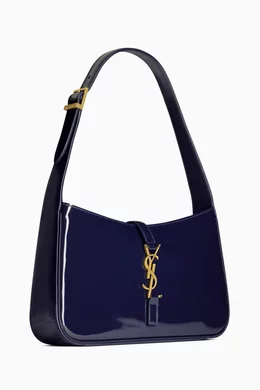 トートバッグ SAINT LAURENT Midnight Blue Leather Le 5 ?? 7 Shoulder Bag Diva Online Store | Saint Laurent Le 5 à 7 Shoulder Bag in