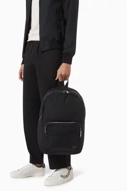 Buy Fred Perry Black Twin Tipped Backpack For Men Online Ounass Saudi