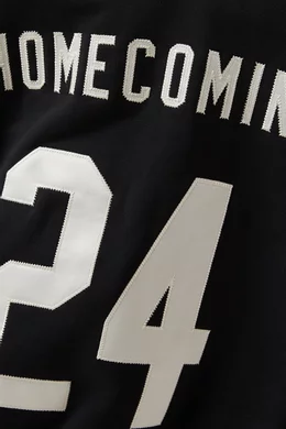 Buy Fear of God Essentials Black Hockey Oversized Jersey in Cotton