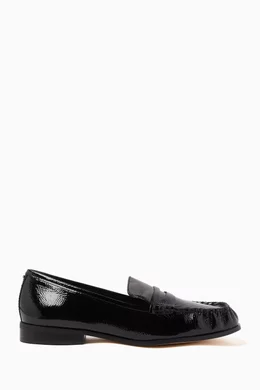 (取寄) マイケルコース レディース カールソン ローファー MICHAEL Michael Kors women Carlson Loafer Black 楽天市場】(取寄) マイケルコース レディース カールソン ローファー
