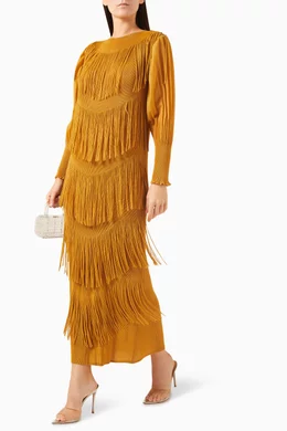 maternity maxi dress near me Long Sleeve Empire Waist Maxi Dress