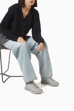 Buy Salomon Grey XT-6 Sneakers in Mesh Rubber For Women Online