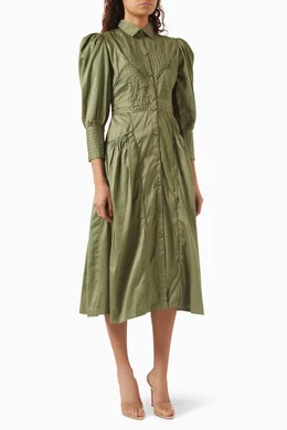 green emerald velvet dress Noah Strappy&nbsp;Dress  lurreli