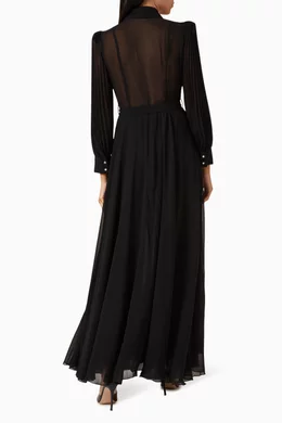 pinko maxi dress PINKO Purple Women's Summer Dress