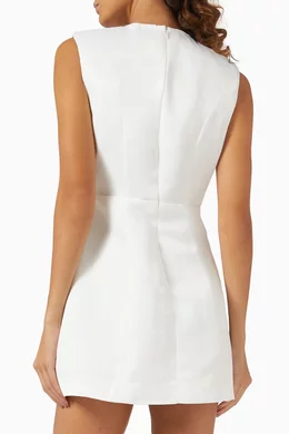 Buy Elliatt White Maiara Diamant Mini Dress For Women Online | Ounass Saudi