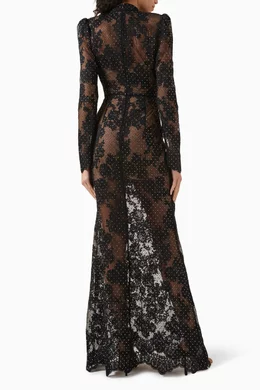boho wedding dress long sleeves Two-Piece Bohemian Wedding Dress with Long Sleeve Lace Top High-Low Sh –  Viniodress