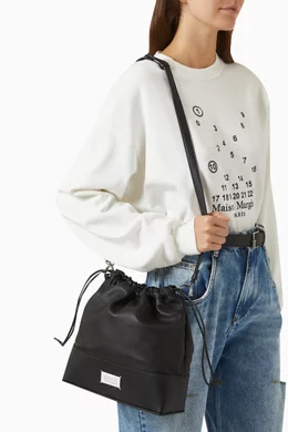 Buy Maison Margiela Black Small 5AC Daily Drawstring