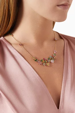 Buy Kate Spade New York Multicolour Bursting Blooms Necklace