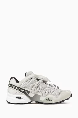 Buy Salomon Grey x Y/Project Speedcross 3 Sneakers in Fabric For 
