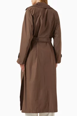 【関税＆送料込み】Brunello Cucinelli Nylon Trench Coat Buy Brunello Cucinelli Brown Belted Trench Coat For Women