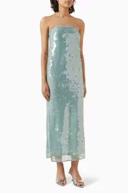bel kazan maxi dress Bel Kazan 3/4 sleeves maxi/geometric
