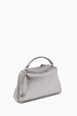 Buy Maison Margiela Metallic Glam Slam Trapezoid Shoulder