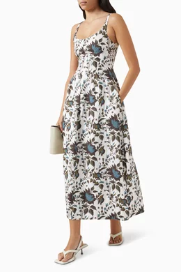 faithfull sanne midi dress Faithfull The Brand Women's Sanne Midi Dress