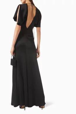 strapless open back dress Bohemian Lace Wedding Dress Long Sleeves Backless Boho Bridal Gown