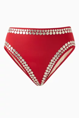 Norma kamali studded bikini sales