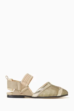【FENDI】Ballerinas ★関税送料込み バイ ザ ウェイ セレリア ミニ カーフレザー ブルー | Fendi
