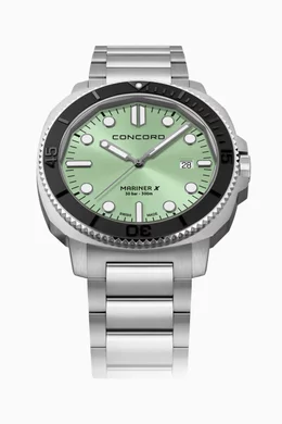 Buy Concord Green Mariner X Diver Quartz Watch 43mm For Men Online Ounass Saudi
