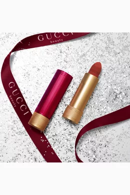 Buy Gucci Beauty Colourless 217 Valeria Rose, Rouge À Lèvres Mat- Matte  Lipstick Limited Edition, 3.5g For Women Online | Ounass Saudi