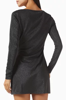 Buy Reformation Black Jaelynn Mini Dress in Knit For Women Online | Ounass  Saudi