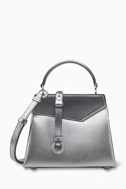 Buy Maison Margiela Metallic Small Snatched Top-handle Bag