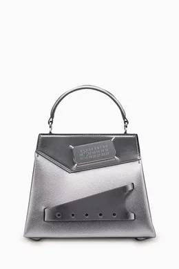 Buy Maison Margiela Metallic Small Snatched Top-handle Bag