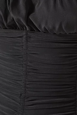 Buy Staud Black Nic Maxi Dress in Silk For Women Online | Ounass Saudi