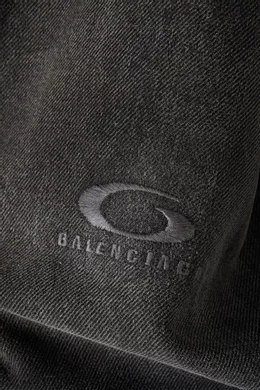 Buy Balenciaga Black x Under Armour® Reversible Track Jacket in