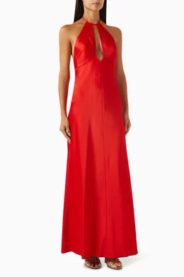 chinese dress ladies Becca Maxi Dress in Baby Blue main image 0