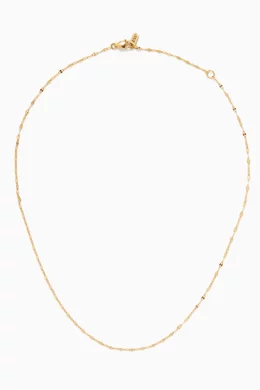 Buy Jenny Bird Gold Capri Choker Necklace in Gold-plated